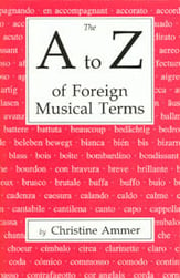 A to Z of Foreign Musical Terms book cover